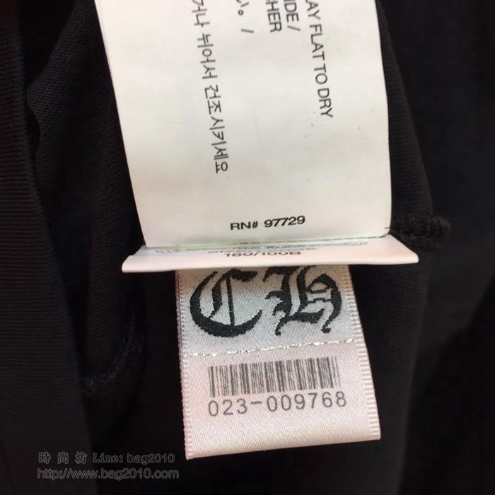 ChromeHearts男裝 19/20FW新款 最高品質 克羅心圓領衛衣 男士秋季打底衣 男士秋季新款單品  tzy2311
